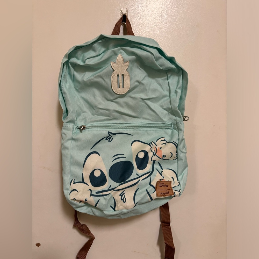 Disney Light Blue Stitch and Ducklings Pouch - Picture 2 of 3